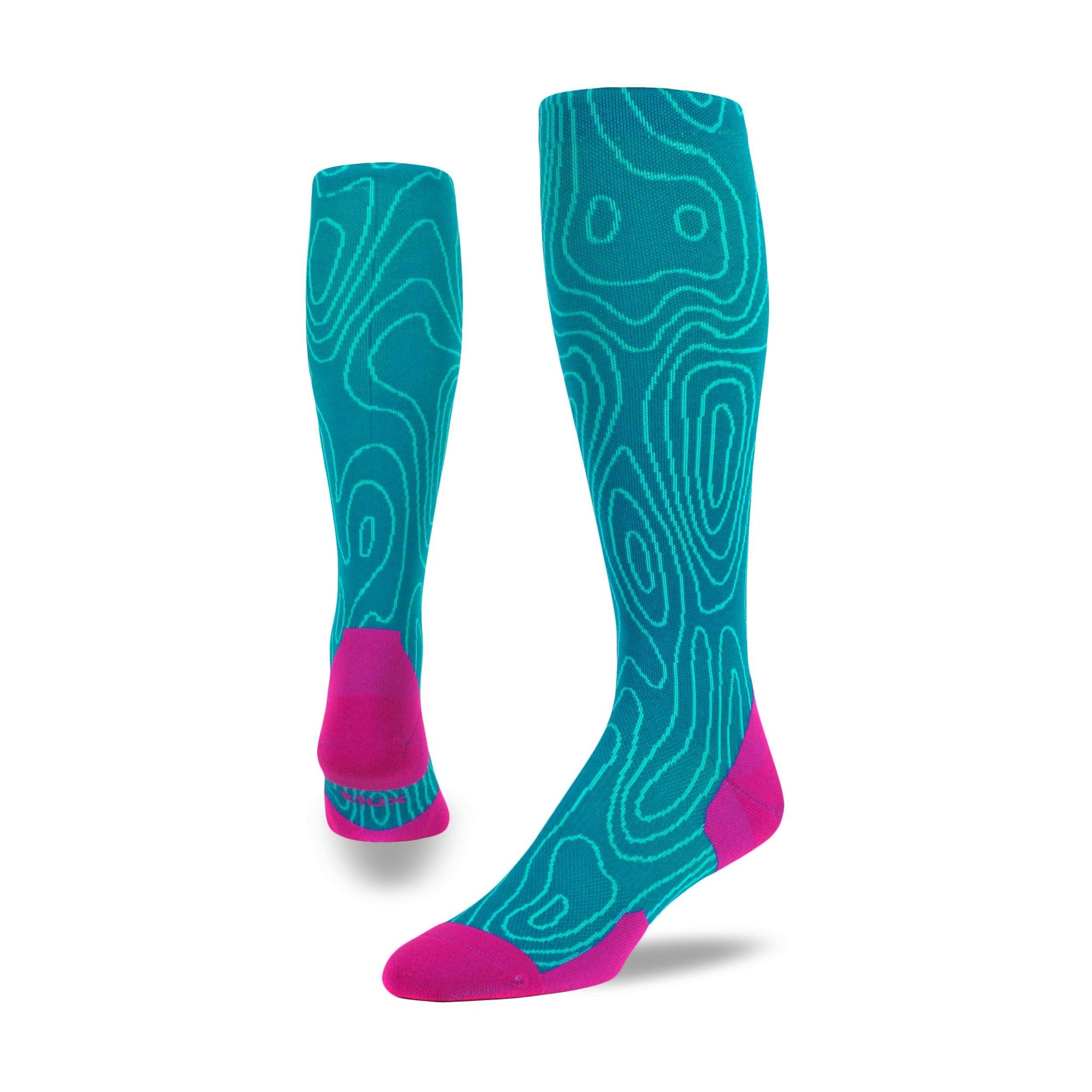 Topo Run OTC - Graduated Compression Socks.