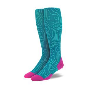 Topo Run OTC - Graduated Compression Socks.